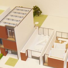 Ansicht der neuen Modelle zur Ausstellung Jenfelder Au Hamburg